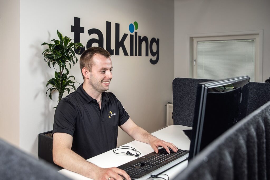 talkiing har support i verdensklasse